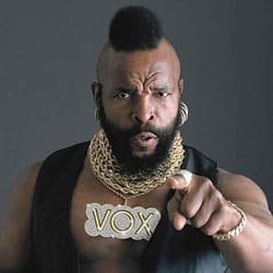 I pity the fool!